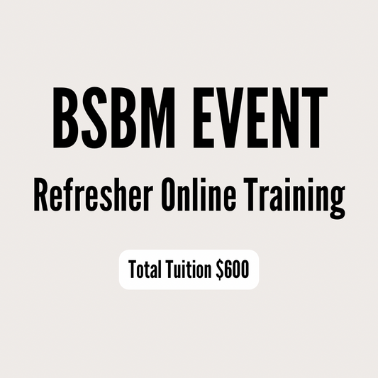 *DEPOSIT- Refresher Zoom Training