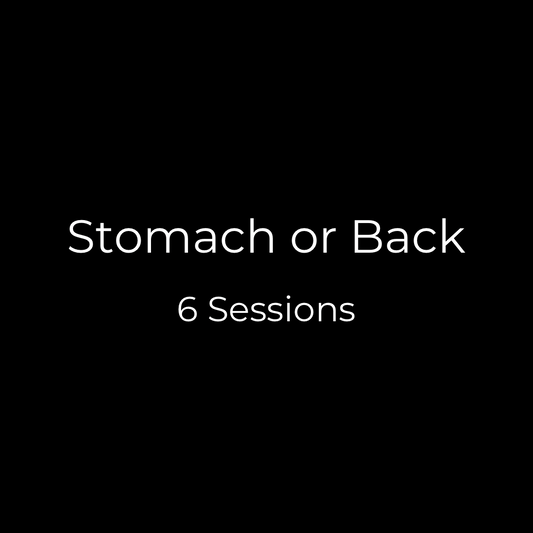 Stomach & Sides or Back - 6 Sessions